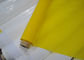 158 ύφασμα πλέγματος πολυεστέρα μικρού 47T για την κεραμική εκτύπωση, άσπρο/κίτρινο χρώμα