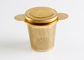 χρυσό ανοξείδωτο τσάι Infuser 100x65mm για το τσάι χαλαρών φύλλων