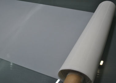 Χαμηλό ύφασμα 60 αμπαρώματος πολυεστέρα ελαστικότητας άσπρο πλέγμα για την εκτύπωση/τη διήθηση PCB