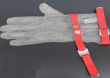 Εκτεταμένα γάντια ανοξείδωτου πλέγματος Safty για την εργασία χασάπηδων, xxs-XL μέγεθος