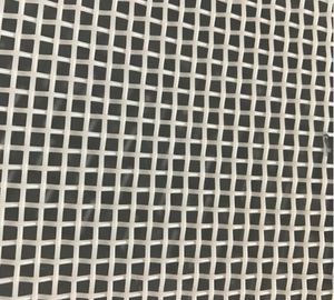 Καλή τιμή. Άσπρη ζώνη πλέγματος σαφούς ύφανσης πολυεστέρα 3X3mm, επεξεργασία τήξης ακρών σε απευθείας σύνδεση