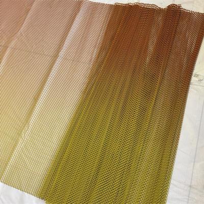 Καλή τιμή. Χρώμα κλίση αλουμινίου διακοσμητικό πλέγμα μεταλλικών αλυσίδων αλυσίδα πλέγματος πλέγμα κουρτίνα πλέγματος για διακόσμηση τοίχου σε απευθείας σύνδεση