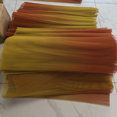 Καλή τιμή. Customized Double tone  Aluminium Chain Link Wire Mesh coil Curtain ceiling  for Hotel or restaurant interior  architectural decoration σε απευθείας σύνδεση