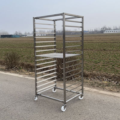 Καλή τιμή. Customized Size Stainless Steel 201 304 Tray Rack Cart Trolley for Drying Baking σε απευθείας σύνδεση