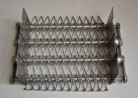 Καλή τιμή. Θαλασσινά παγωμένα 304 SUS 5m σπειροειδής ζώνη μεταφορέων σε απευθείας σύνδεση