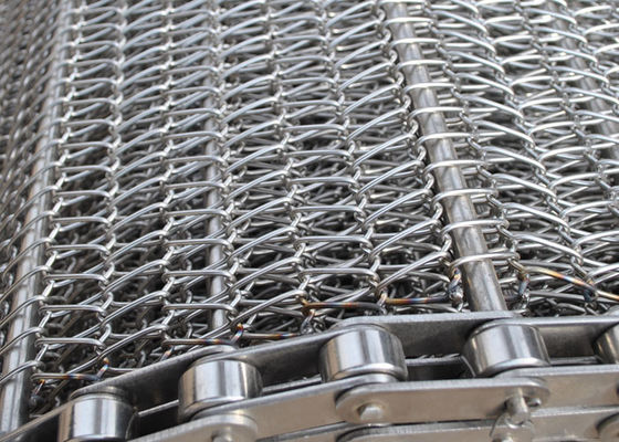 Καλή τιμή. 50-2000kg/M2 Σύρματη Διάφραξη Μεταγωγική Ζώνη Μαύρο Για Εφαρμογές Βαρύτητας σε απευθείας σύνδεση