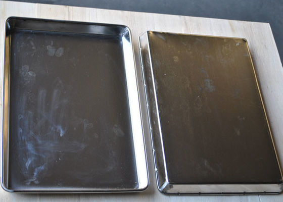 Καλή τιμή. Ss304 Ss316 κανένας δίσκος πλέγματος καλωδίων FDA τρυπών για το ψωμί ψησίματος σε απευθείας σύνδεση