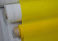 Πλέγμα 77T εκτύπωσης πολυεστέρα 55 νημάτων για την μπλούζα/το υφαντικό, κίτρινο χρώμα