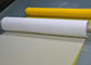 Προσαρμοσμένο πλέγμα υφάσματος εκτύπωσης οθόνης 74 ίντσα για την ηλεκτρονική, άσπρο/κίτρινο χρώμα
