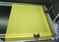Πλέγμα εκτύπωσης οθόνης πολυεστέρα DPP 72T με άσπρος και κίτρινος για την υφαντική εκτύπωση