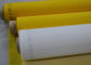 50 πλέγμα εκτύπωσης οθόνης πολυεστέρα ίντσας 80T για την εκτύπωση κεραμικής, άσπρο/κίτρινο χρώμα