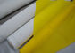 Άσπρο/κίτρινο Monofilament 100% πλέγμα πολυεστέρα για την υφαντική εκτύπωση 120T - 34