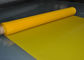 Άσπρο/κίτρινο ύφασμα 120 αμπαρώματος πολυεστέρα πλέγμα για την εκτύπωση γυαλιού, 158 μικρό