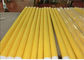 Κίτρινο πλέγμα εκτύπωσης οθόνης 80 - 48 πολυεστέρα για το κλωστοϋφαντουργικό προϊόν, πλάτος ~ 365cm 115cm