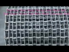 Ατσάλι από ανοξείδωτο χάλυβα 304 Μελισσοκομείο Μεταγωγική ζώνη Μεγάλο τοίχωμα Μελισσοκομείο επίπεδη λωρίδα