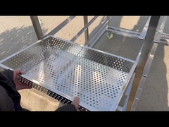 Τραπέζι στεγνώσεως για τρόφιμα από σύρμα από ανοξείδωτο χάλυβα