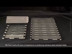 Προσαρμοσμένο μέγεθος ατσάλινης πλάκας συνδεδεμένες μεταφορικές ζώνες