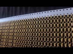 Διακοσμητικό πλέγμα οθόνης από αλουμίνιο με διπλό γάντζο