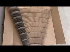 304 Σιδηροτροφική ζώνη μεταφορέα από ανοξείδωτο χάλυβα