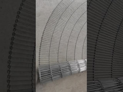 Ατσάλι από ανοξείδωτο χάλυβα σκάλα σύρμα δίχτυ σοκολάτα enrober μεταγωγική ζώνη