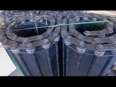 Μεταγωγική ζώνη με αλυσίδα από υψηλού άνθρακα χάλυβα