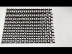 Εξωτερική διακόσμηση τοίχου Wire Mesh Ανθεκτική στη διάβρωση Προστασία ασφαλείας
