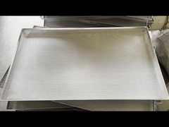 Δύο στρώματα τρυπημένου δίσκου από ανοξείδωτο χάλυβα