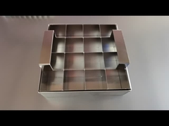 Προσαρμοσμένο μέγεθος ατσάλινο τηγάνι με κοπτήρα