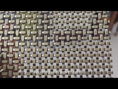 304 316 Αρχιτεκτονικά υφασμένα δίχτυα από ανοξείδωτο χάλυβα για διακόσμηση