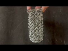 Τσάντα από πλέγμα από αλυσίδα από ανοξείδωτο χάλυβα