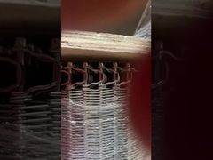 304 Τάμινο ψυγείο Σύρματη πλέξη Μεταγωγική ζώνη Ανθεκτική στη θερμότητα