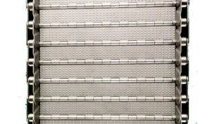 Μεταφορικός ιμάντας από διχτυωτό πλέγμα από μεταλλικό ατσάλι με αρθρωτό τσιπ για CNC