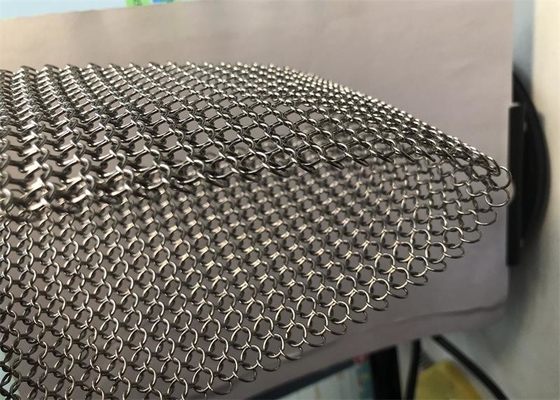 Καλή τιμή. Αντι εύκαμπτη Ringmesh Chainmail απόδειξη διάβρωσης κοπής 304SS 316SS σε απευθείας σύνδεση