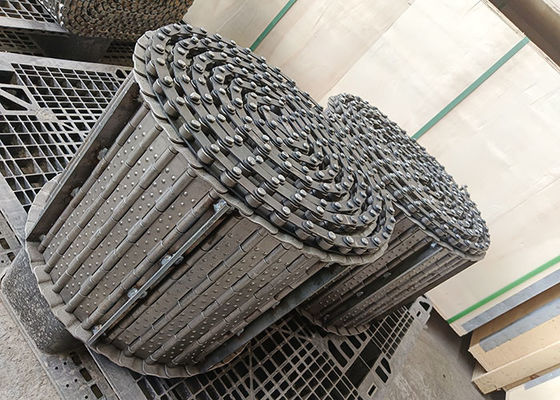 Σύστημα μεταγωγικής ζώνης μεταγωγική αλυσίδα από χάλυβα για κομματάκια μεταγωγική μηχανή CNC