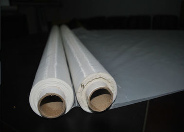 Άσπρο Monofilament χρώματος πλέγμα πολυεστέρα για την εκτύπωση οθόνης, εύκολη να καθαρίσει