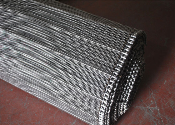 SS/Stainless σπειροειδής ζώνη μεταφορέων πλέγματος καλωδίων χάλυβα με το βαθμό τροφίμων