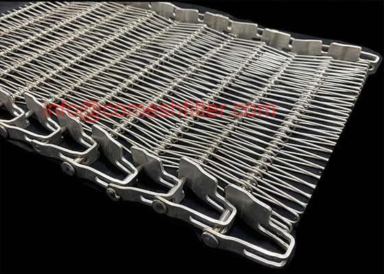 Καλή τιμή. Τροφίμων Ατσάλι Ατσάλι 304 Wire Mesh Μεταγωγική Ταινία Για Σπειροειδή Φούρνο Ξήρανση Παγωτό Ψήσιμο σε απευθείας σύνδεση