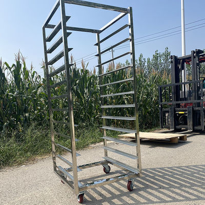 Εμπορικά ράφια ψύξης από ανοξείδωτο χάλυβα