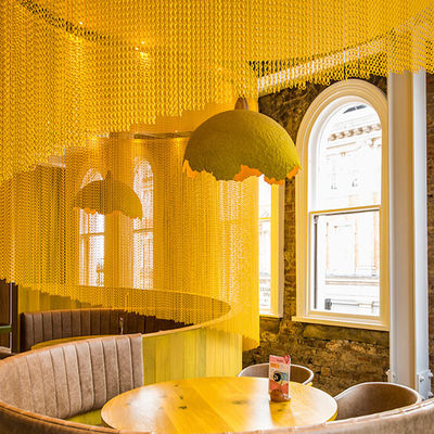 Καλή τιμή. Custom color Metal Chain Curtains Aluminium Chain Fly Screen for Door & Room Divider σε απευθείας σύνδεση