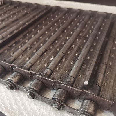 Professional Carbon Steel Chain Plate Link Chip Hinged Conveyor Belt