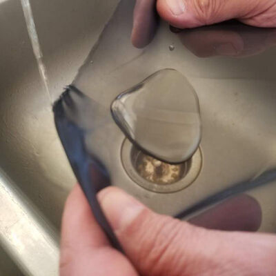 Καλή τιμή. Μαύρο Υδροφοβικό Επεξεργασμένο Ύφασμα Φίλτρου Πλέγματος Πολυεστέρα Micron σε απευθείας σύνδεση