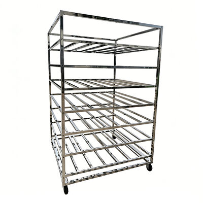 Professional Heavy Duty Food Drying Single Shelf Donut Cooling Oven Bun Pan Bakery Trolley Cart stainless steel oven rack