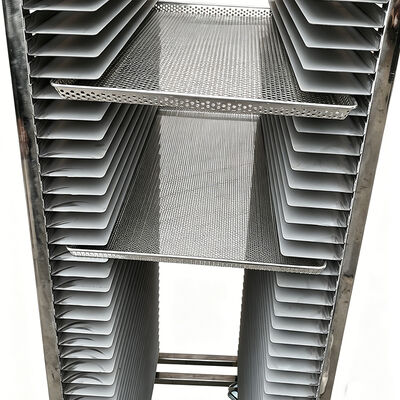 layer Food Grade 304 316 Stainless Steel Mesh Drying Cooling Ban Pan Shelf Cart trolley 600x400 bakery racks