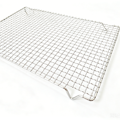 Custom Size 304 316 Stainless Steel Wire Mesh Baking Drying Cooling Frozen Food Tray