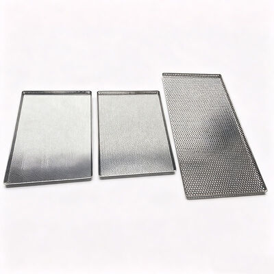 Food Grade Metal 60x40 600X800 Αλουμίνιο Ταψί Ταψί Bakery 304 Ανοξείδωτο Διχτυωτό Συρματόπλεγμα Διάτρητο Ταψί για Φούρνο